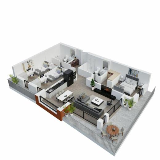Wohnung zu verkaufen in Monthey - Wohnung zu verkaufen in Monthey, 4.5 Zimmer, 138 m2 - Smart Propylaia (15)