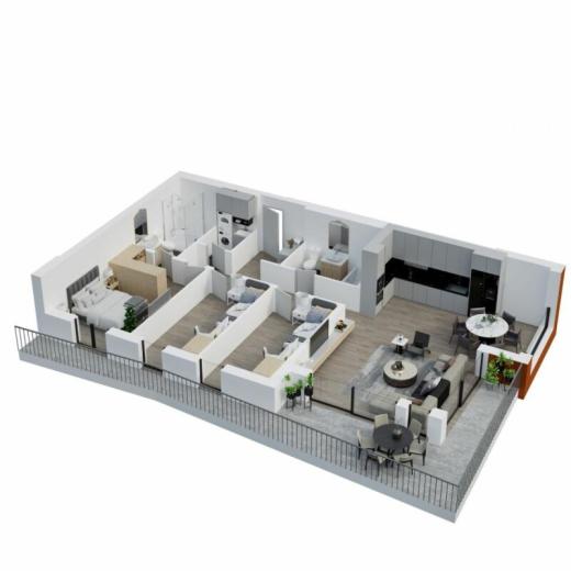 Wohnung zu verkaufen in Monthey - Wohnung zu verkaufen in Monthey, 4.5 Zimmer, 138 m2 - Smart Propylaia (15)