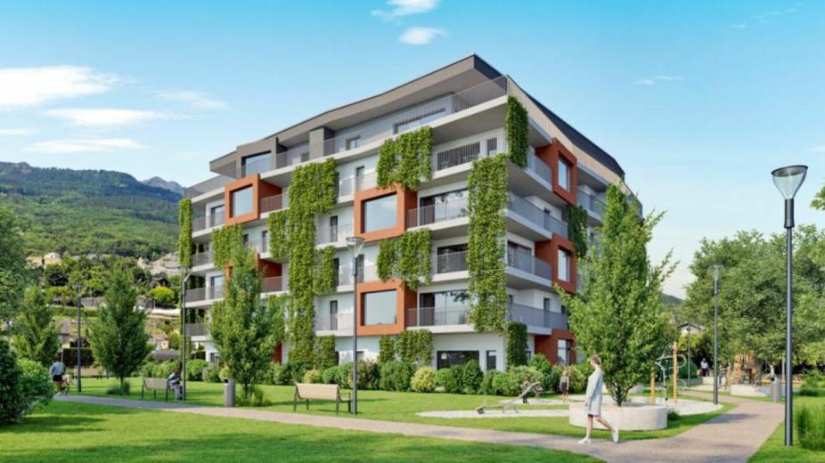 Appartement à vendre à Monthey - Les Jardins de Mabillon - Dernier Attique avec belle terrasse - Smart Propylaia (12)