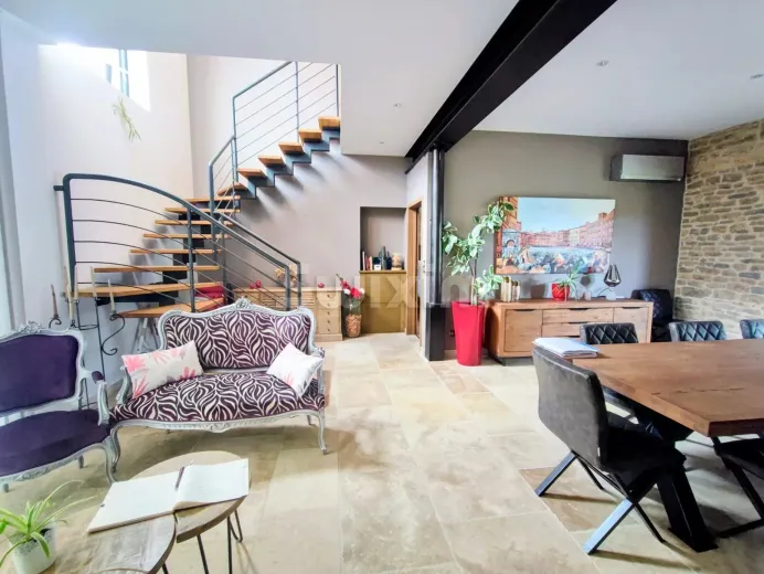 Maison à vendre à Santenay - Propriété de charme avec piscine. - Smart Propylaia (6)