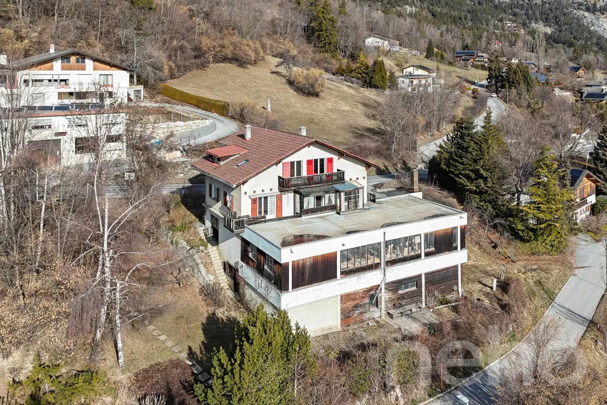 Mollens VS zu verkaufen Mehrfamilienhaus Schweiz - cChic-immoHub Ihr Immobilienportal