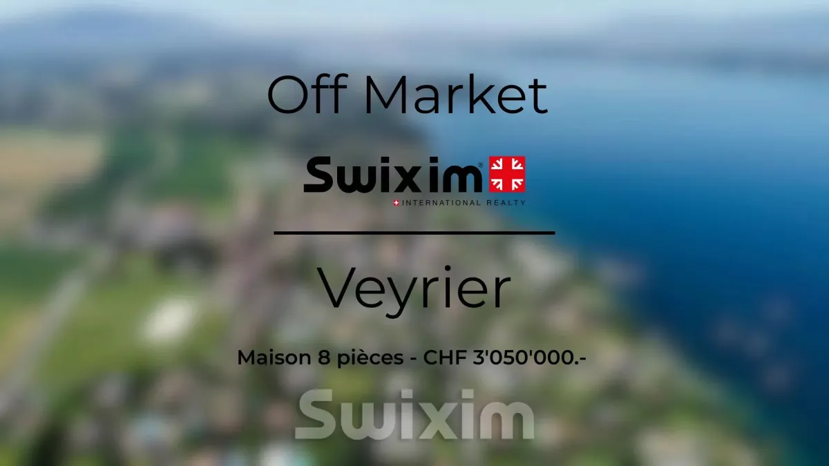 Vessy for sale Single house Switzerland - cChic-immoHub your real estate portal