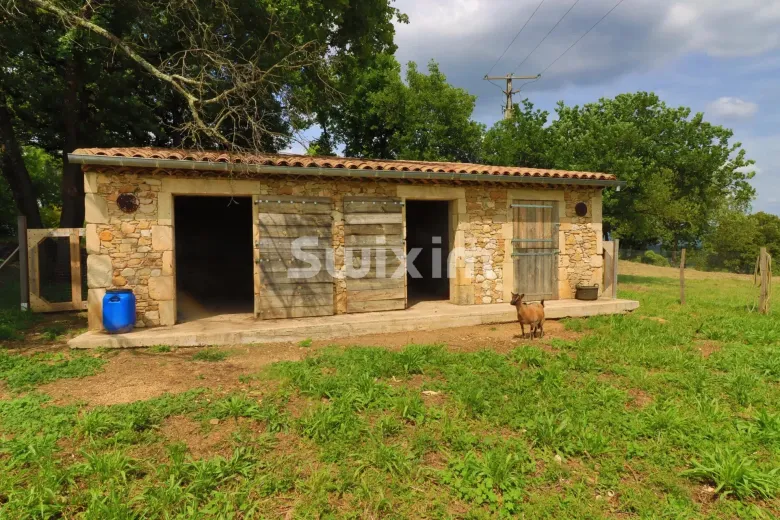 Haus zu verkaufen in Vagnas - Schönes Mas Ardéchois mit 5 Gîtes, einem Haus und 50ha Land - Smart Propylaia (66)