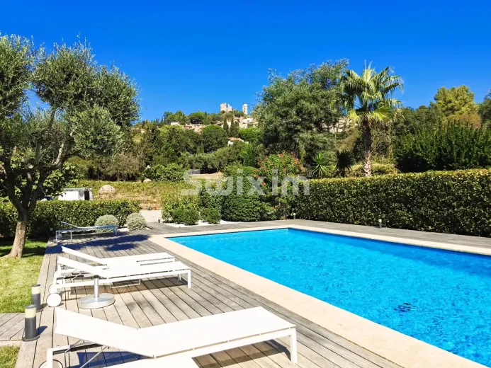 House for sale in Cannes - In Grimaud, single storey villa vith panoramic view on vineyards aun castel - Smart Propylaia (27)