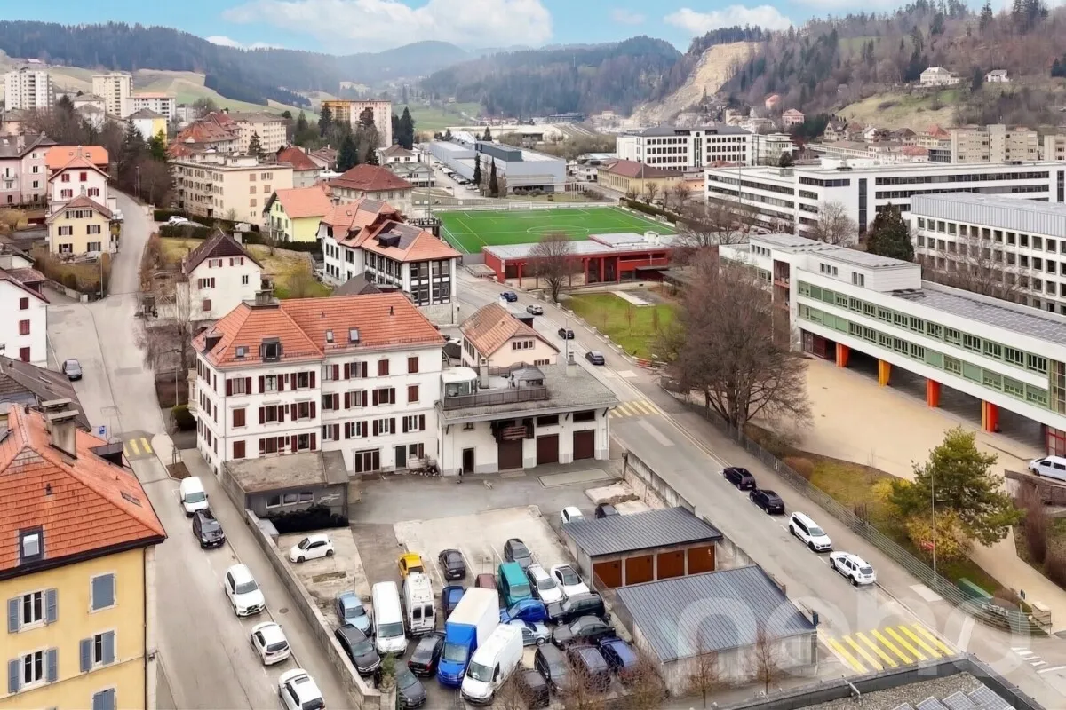 Le Locle zu verkaufen Mehrfamilienhaus Schweiz - cChic-immoHub Ihr Immobilienportal