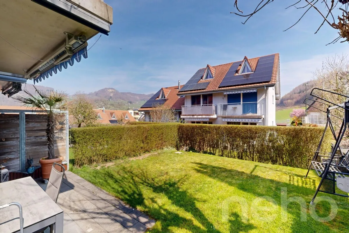 Itingen zu verkaufen Angebautes Haus Schweiz - cChic-immoHub Ihr Immobilienportal