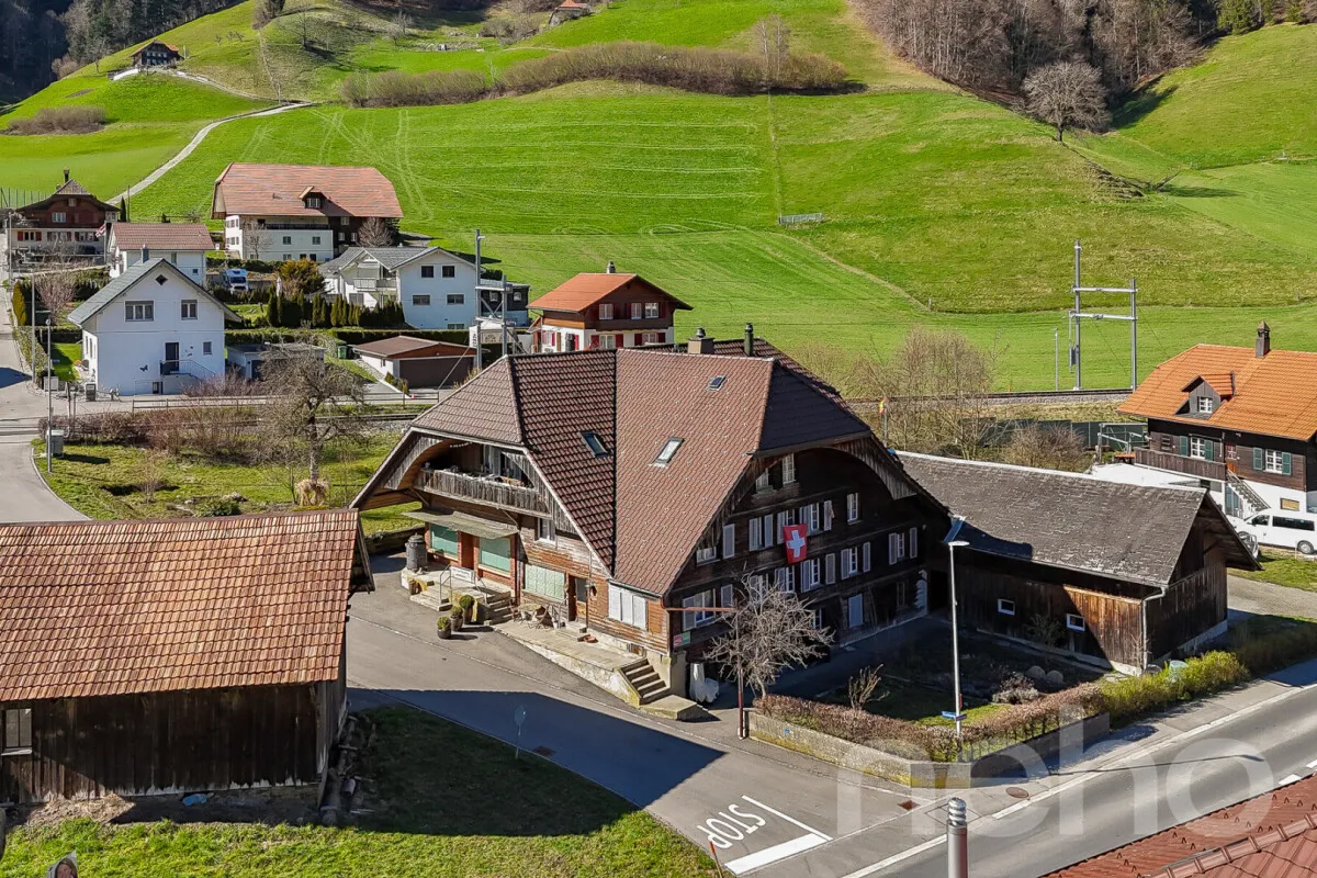 Bigenthal zu verkaufen Wohn- und geschäftshaus Schweiz - cChic-immoHub Ihr Immobilienportal