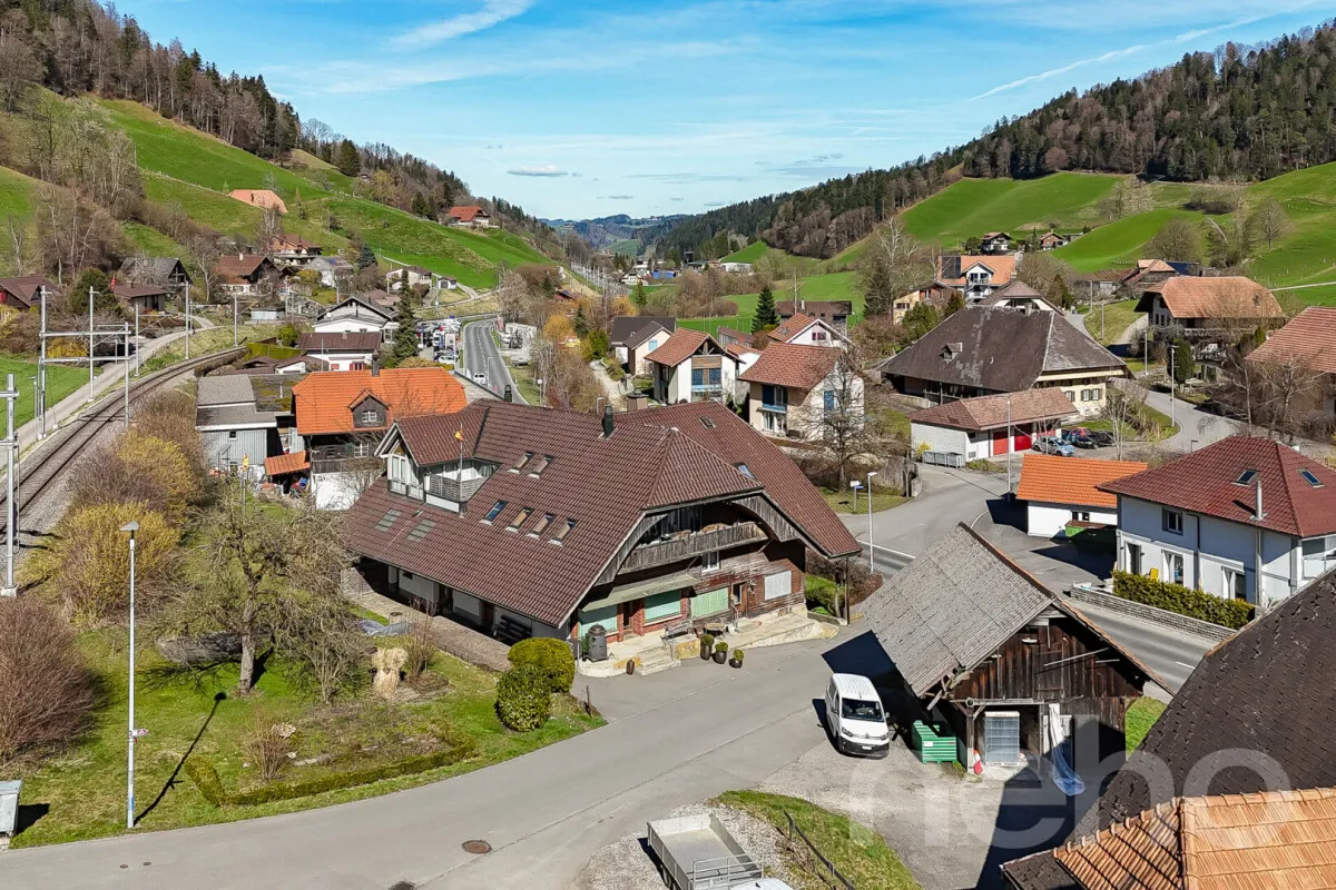 Bigenthal zu verkaufen Wohn- und geschäftshaus Schweiz - cChic-immoHub Ihr Immobilienportal