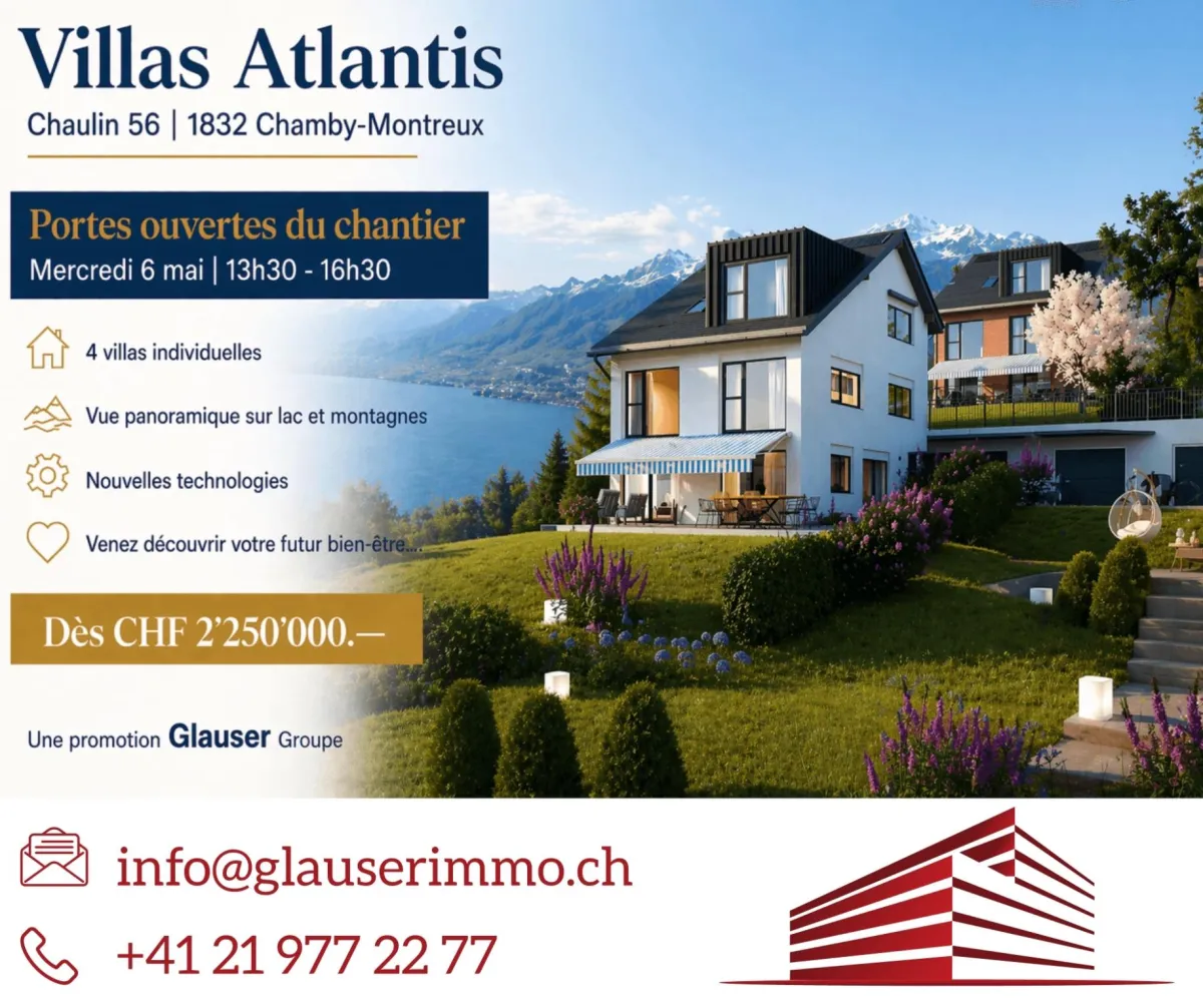 Clarens zu verkaufen Einfamilienhaus Schweiz - cChic-immoHub Ihr Immobilienportal
