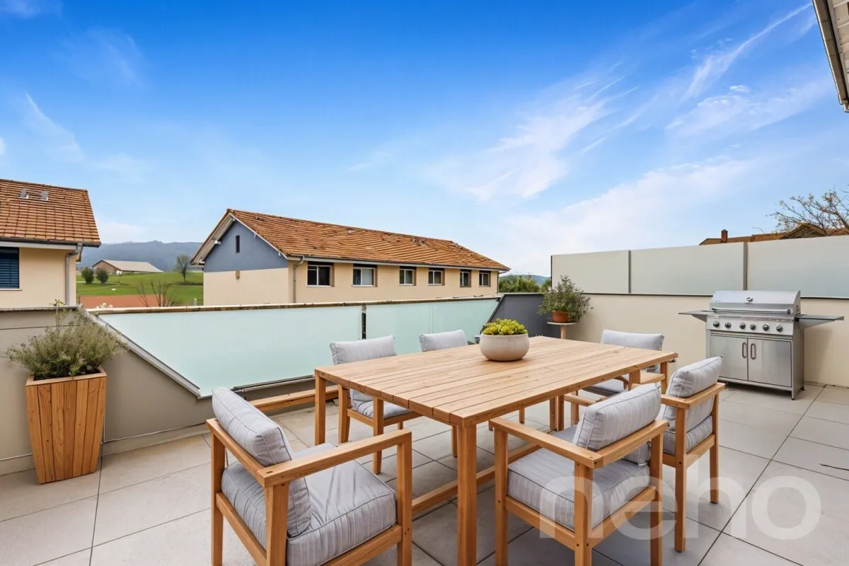 Grolley zu verkaufen Angebautes Haus Schweiz - cChic-immoHub Ihr Immobilienportal