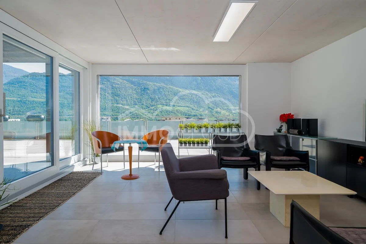Sierre zu verkaufen Attikawohnung Schweiz - cChic-immoHub Ihr Immobilienportal