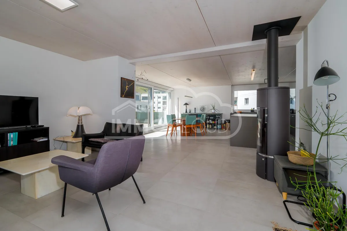 Sierre zu verkaufen Attikawohnung Schweiz - cChic-immoHub Ihr Immobilienportal