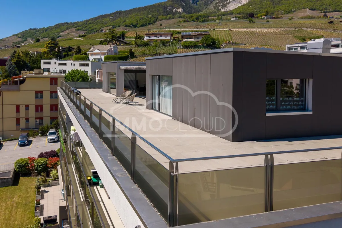 Sierre zu verkaufen Attikawohnung Schweiz - cChic-immoHub Ihr Immobilienportal