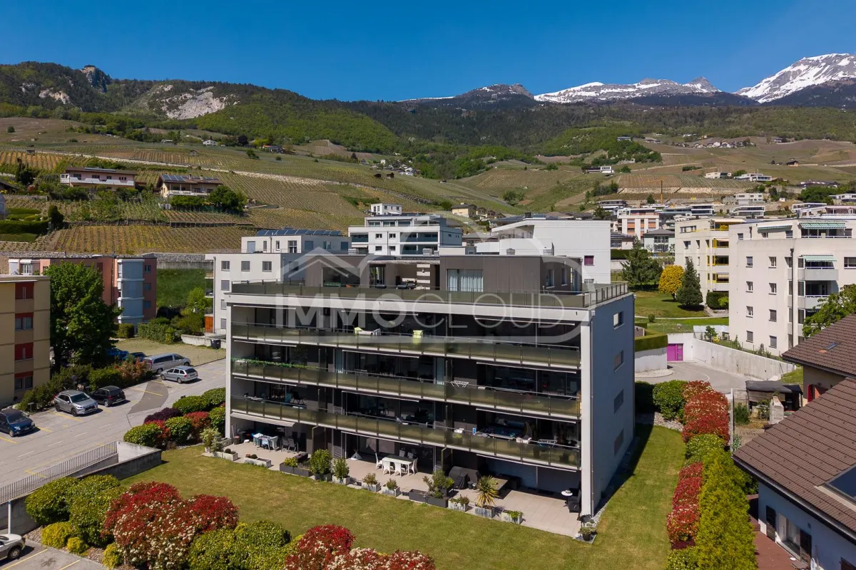 Sierre zu verkaufen Attikawohnung Schweiz - cChic-immoHub Ihr Immobilienportal