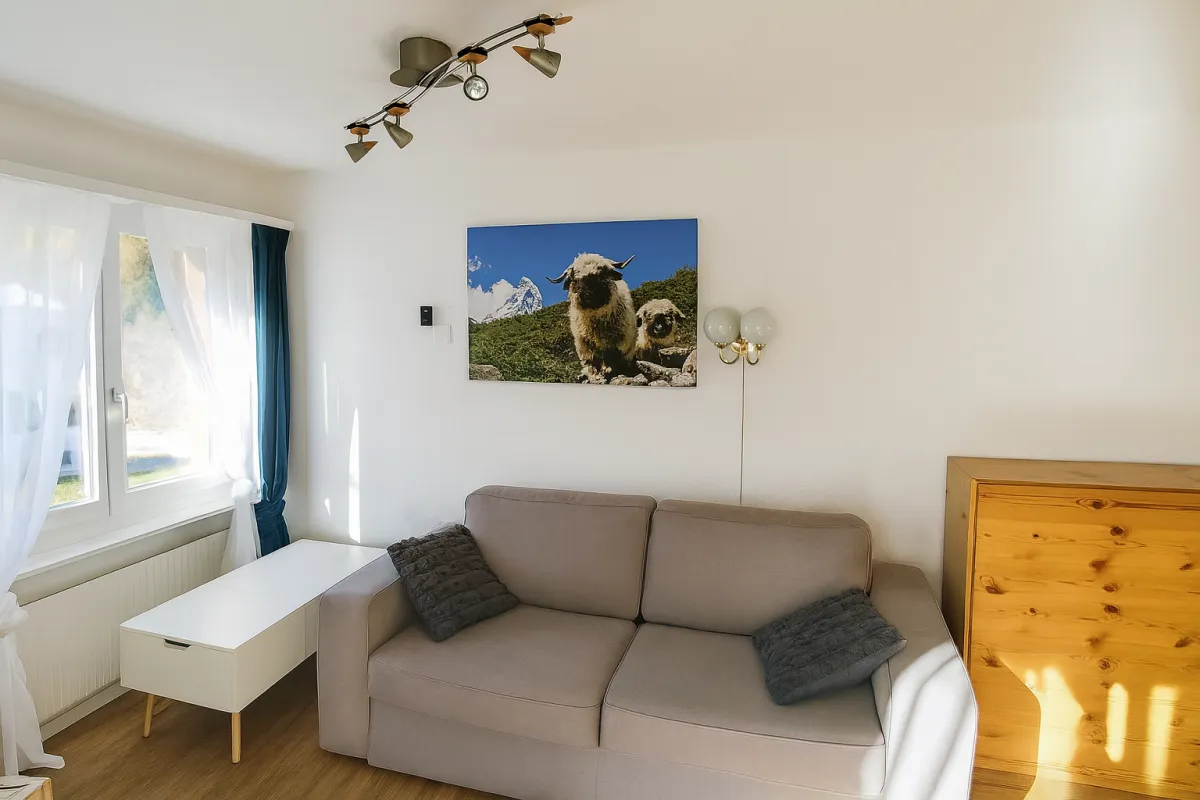 Bürchen zu verkaufen Möbliertes Wohnobjekt Schweiz - cChic-immoHub Ihr Immobilienportal