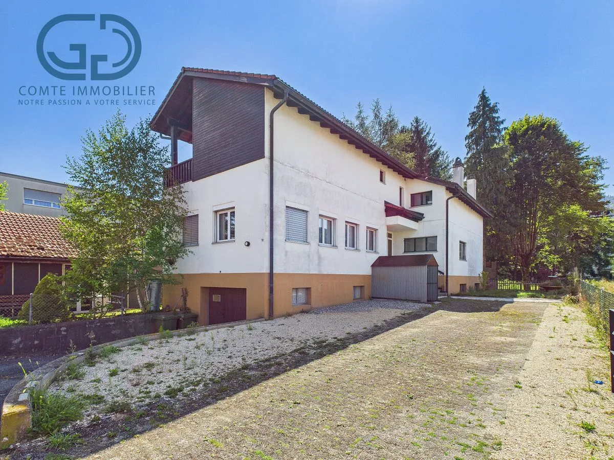 Bassecourt à vendre Immeuble commercial et d'habitation Suisse - cChic-immoHub votre portail immobilier