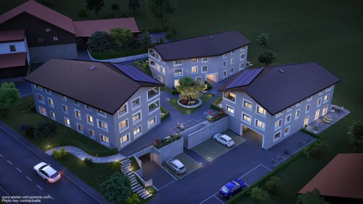 Massonnens à vendre Appartement Suisse - cChic-immoHub votre portail immobilier