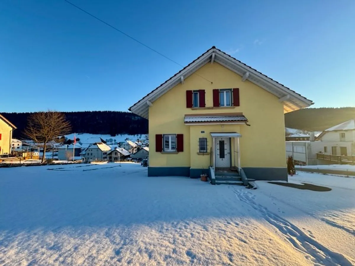 Les Verrières zu verkaufen Einfamilienhaus Schweiz - cChic-immoHub Ihr Immobilienportal