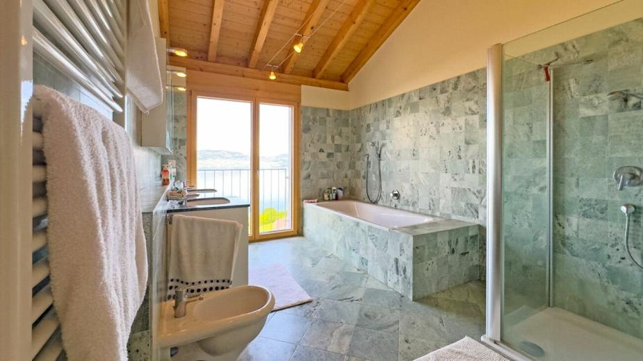 Maison à vendre à St-Gingolph - Luxueuse villa d'architecte avec vue imprenable à 180° sur le Lac Léman ! - Smart Propylaia (63)