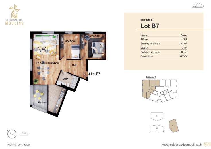 Wohnung zu verkaufen in Massonnens - Smart Propylaia (2)