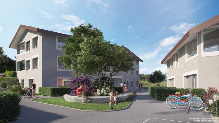 Appartement à vendre à Massonnens - 3.5 pièces avec jardin de 152m2 ! Chantier ouvert ! - Smart Propylaia (12)