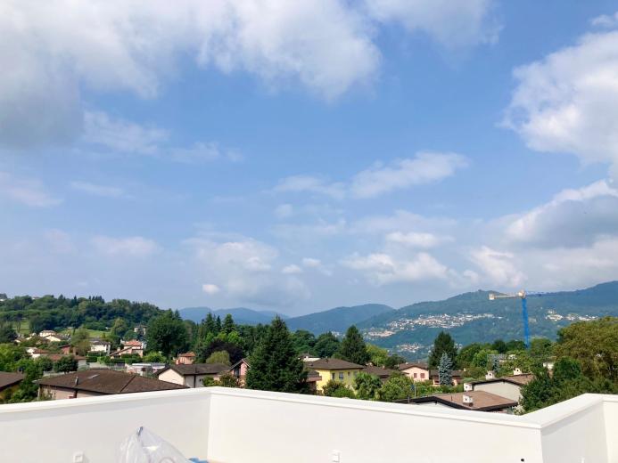 Appartamento in vendita a Gentilino - Rif. 3729 Bezugsfertiges Penthouse großer Panoramaterrasse in der Nähe der TASIS - Smart Propylaia (3)