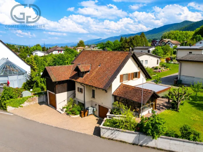 Zu verkaufen Bassecourt Einfamilienhaus Schweiz - cChic-immoHub Ihr Immobilienportal