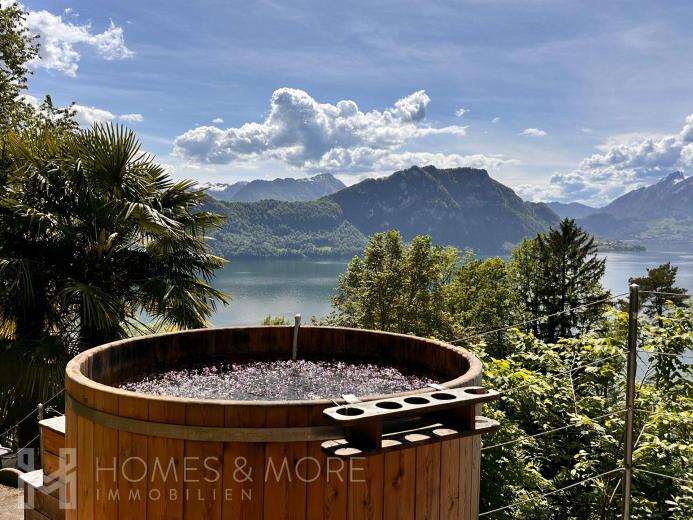 Haus zu verkaufen in Weggis - IDYLLISCHER RÜCKZUGSORT MIT EIGENEM WALD UND PANORAMASICHT - Smart Propylaia (15)