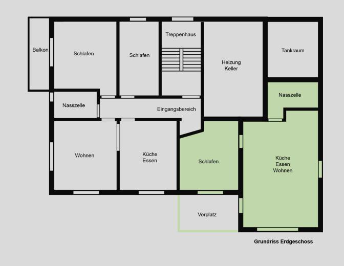 Wohnung zu verkaufen in Grächen - Smart Propylaia