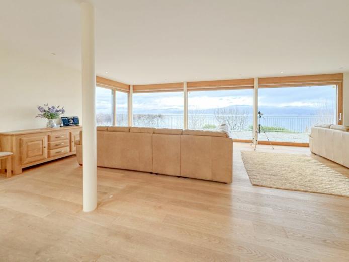 Maison à vendre à St-Gingolph - Luxueuse villa d'architecte avec vue imprenable à 180° sur le Lac Léman ! - Smart Propylaia (465)