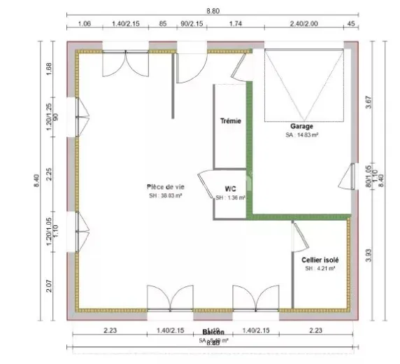 Haus zu verkaufen in Fillière (2)