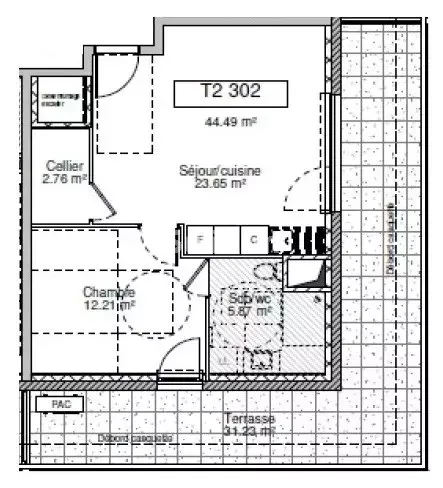 Wohnung zu verkaufen in Villard-Bonnot - Smart Propylaia (2)