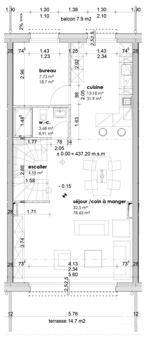 Monthey zu verkaufen Angebautes Haus Schweiz - cChic-immoHub Ihr Immobilienportal