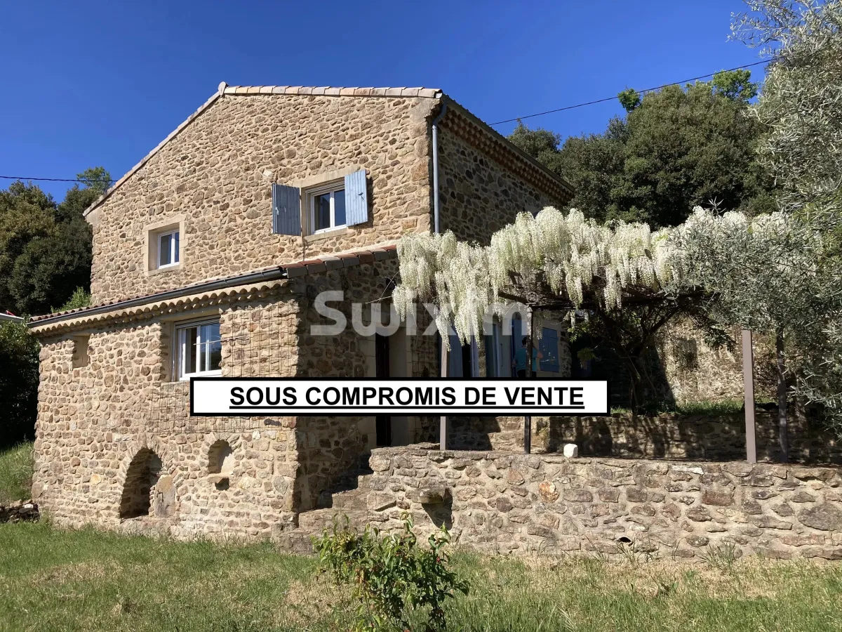 Maison à vendre à Saint-Georges-Les-Bains - MAISON EN PIERRE - 3 CHAMBRES ET VUE PANORAMIQUE - Smart Propylaia (9)