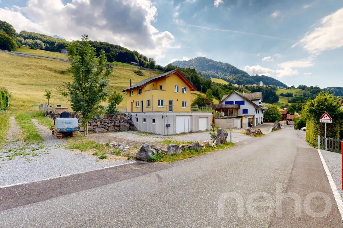 Obstalden zu verkaufen Einfamilienhaus Schweiz - cChic-immoHub Ihr Immobilienportal