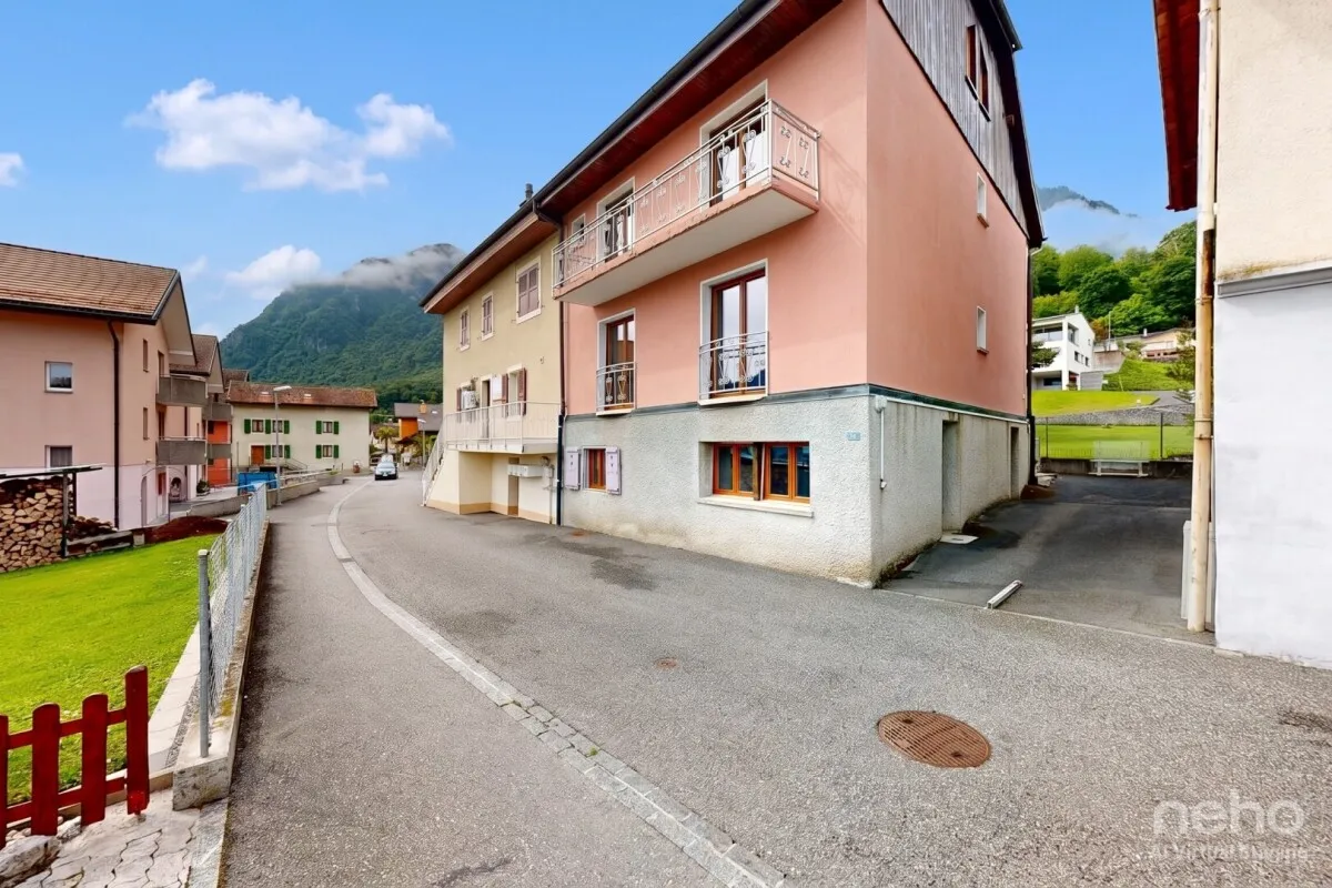 Bouveret zu verkaufen Mehrfamilienhaus Schweiz - cChic-immoHub Ihr Immobilienportal