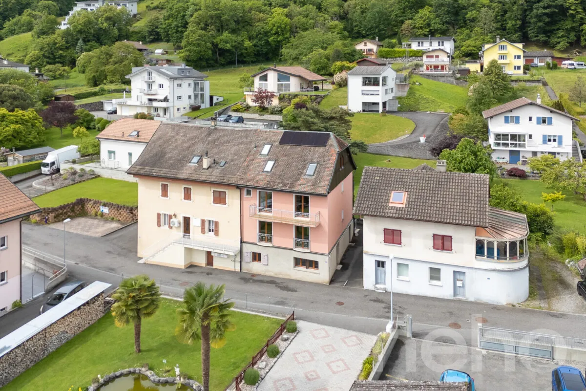 Bouveret zu verkaufen Mehrfamilienhaus Schweiz - cChic-immoHub Ihr Immobilienportal